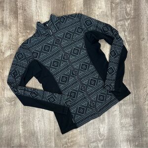 Kari Traa Grey Black Flette Fleece Jacket